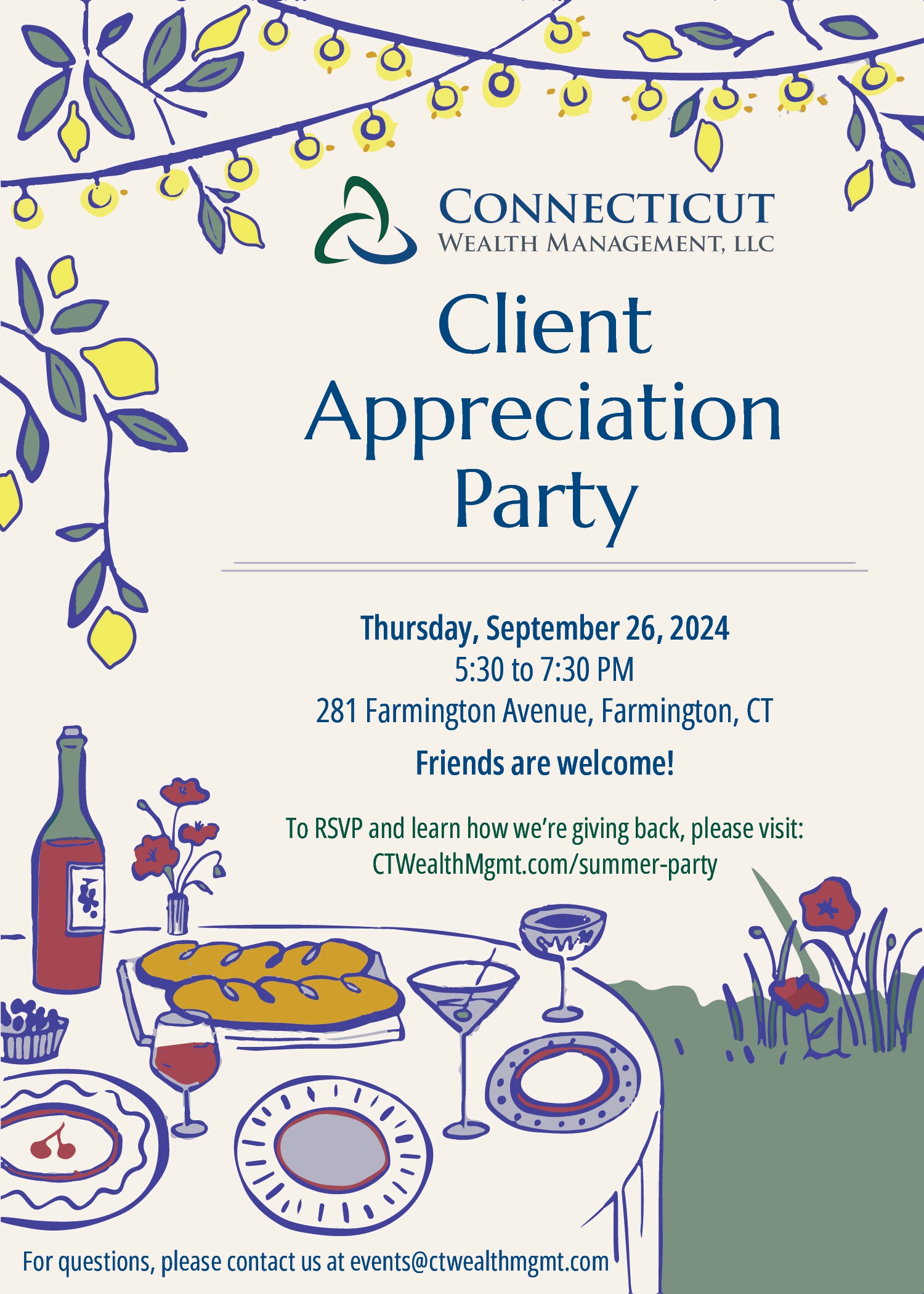 Client Invitation Client Appreciation Invitation Client Appreciation Corporate Event